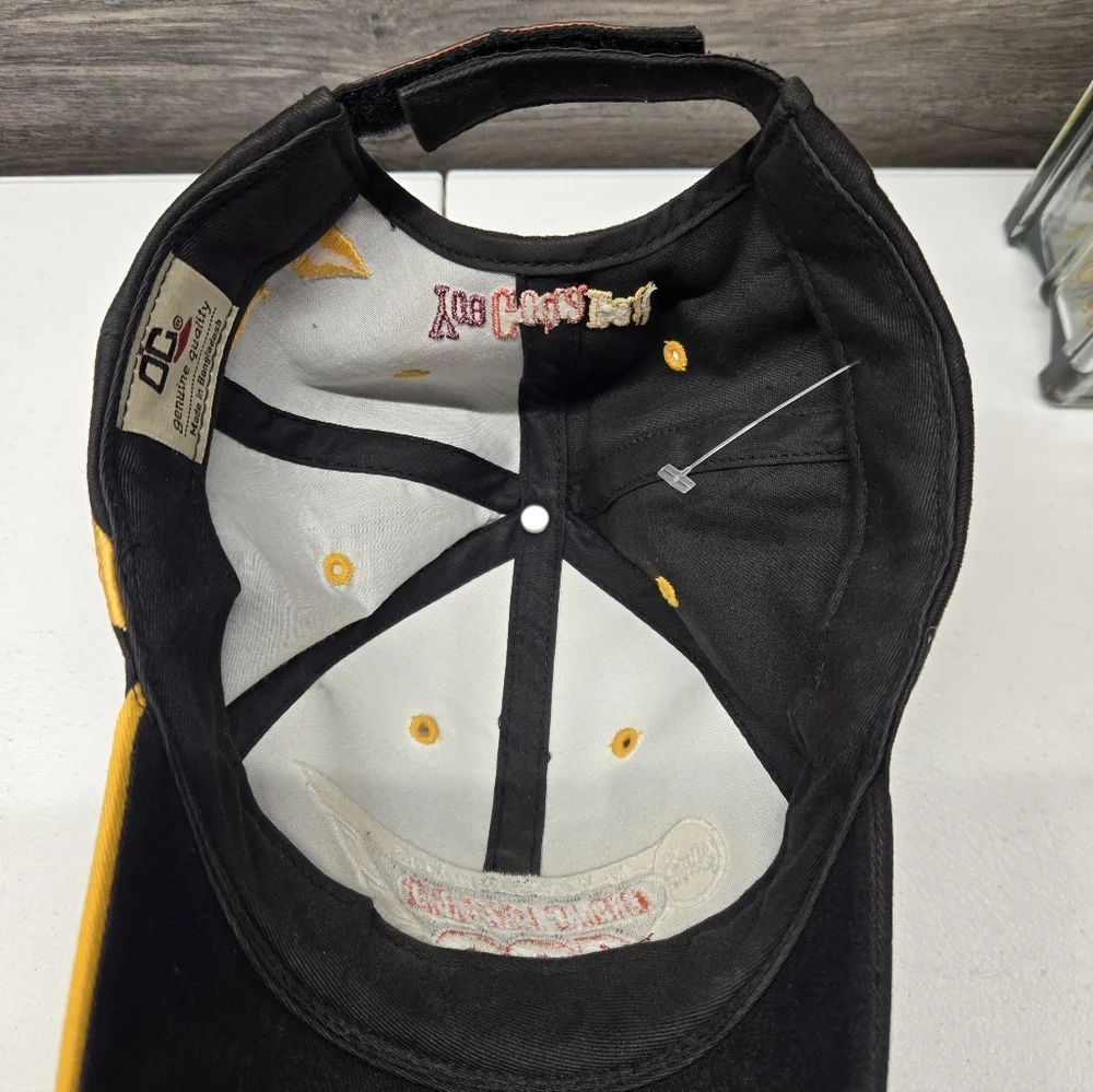 BRICKYARD‎ 400 2003 hat black yellow adjustable cap Nascar Vintage Vtg